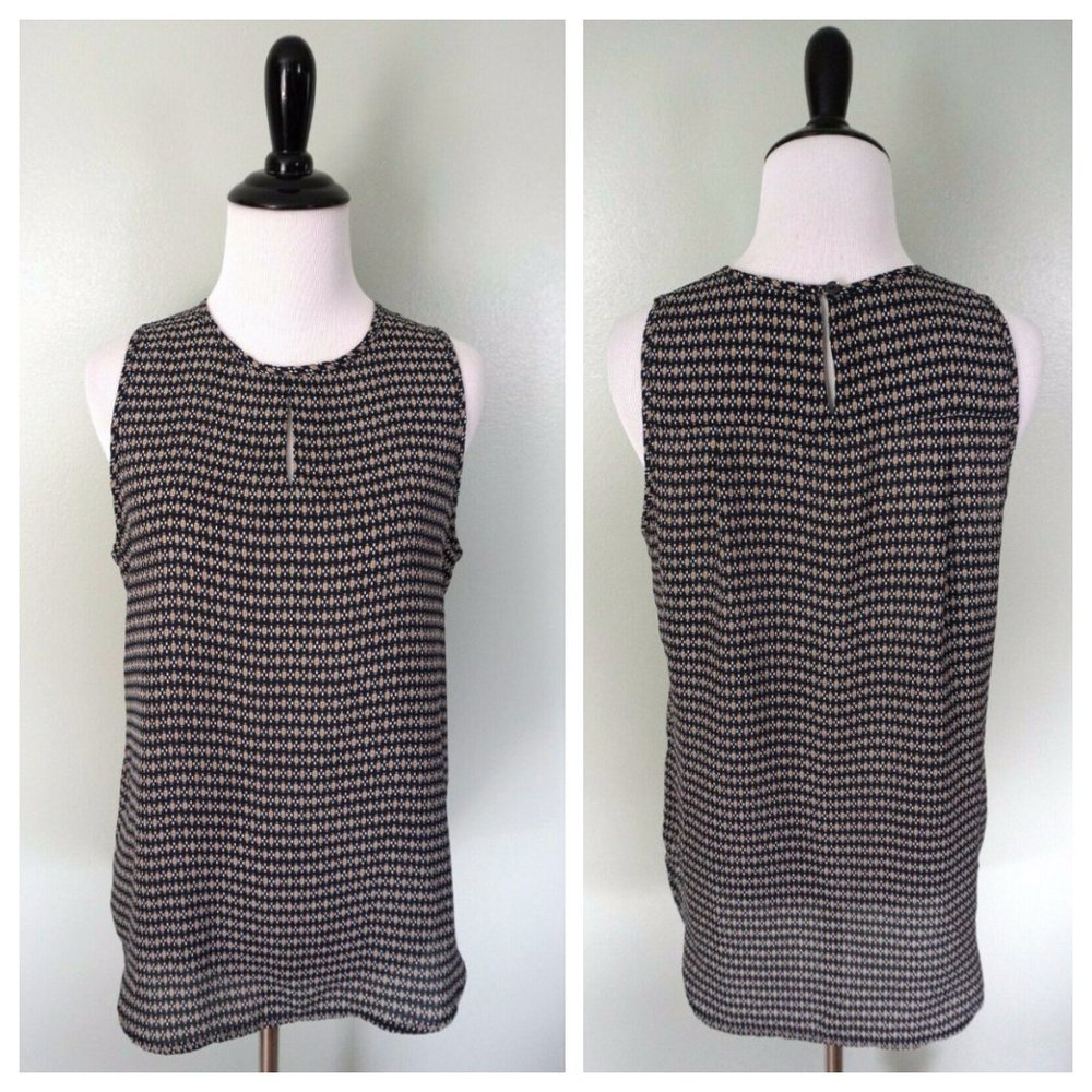 Anthropologie Violet Claire Sleeveless Top Blouse